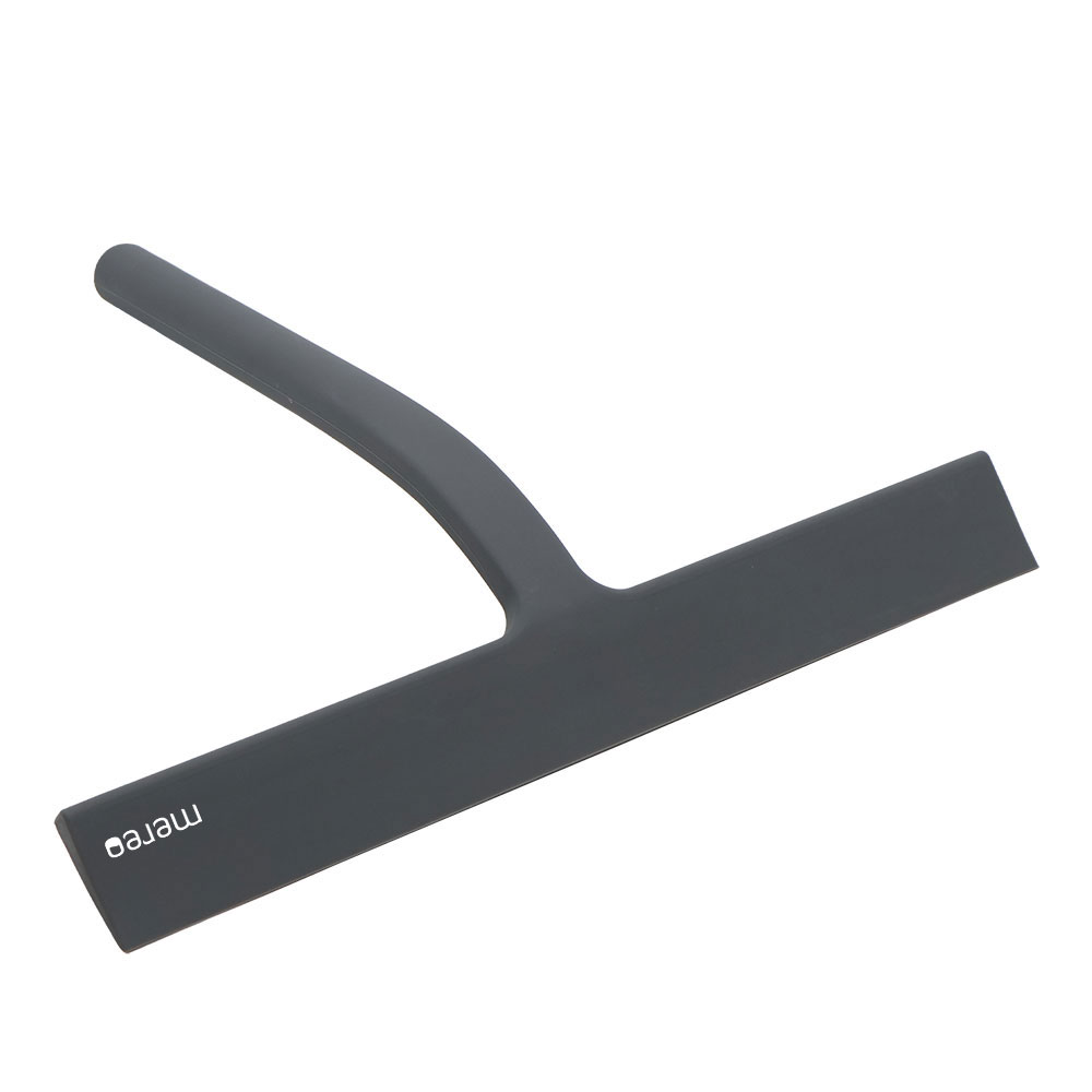 Mereo Stěrka na sklo silikonová, š. 280 mm, s držákem, šedá (CK20G)