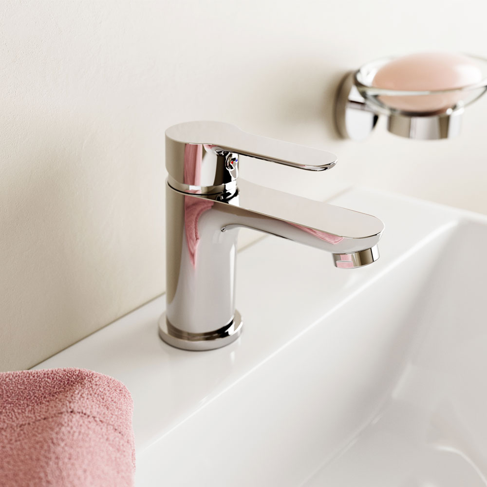 Mereo Umyvadlová stojánková baterie, Zuna, bez výpusti, chrom