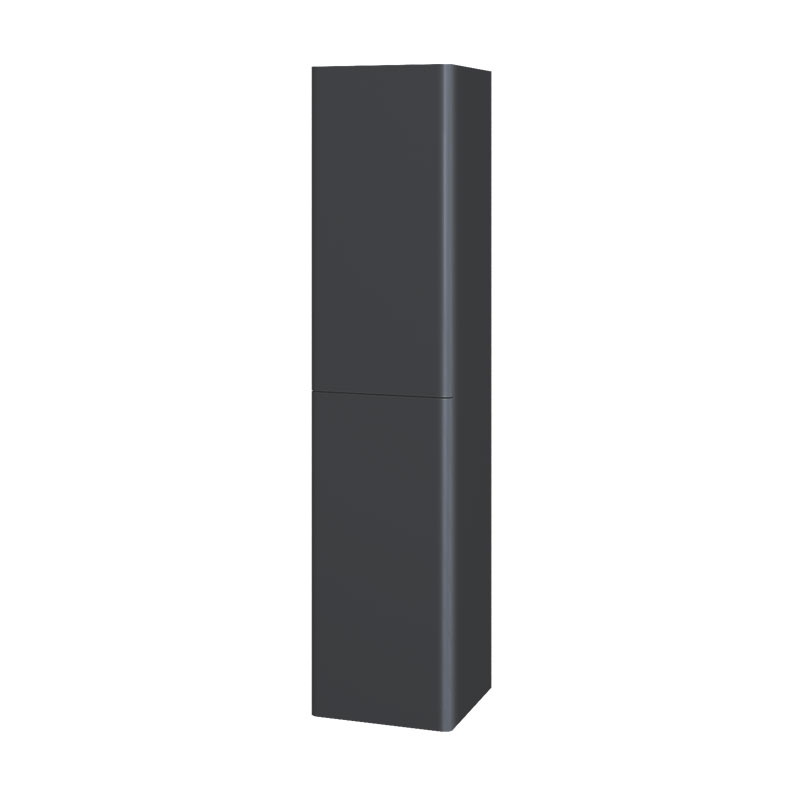 Mereo Siena, koupelnová skříňka 155 cm vysoká, L/P, antracit mat