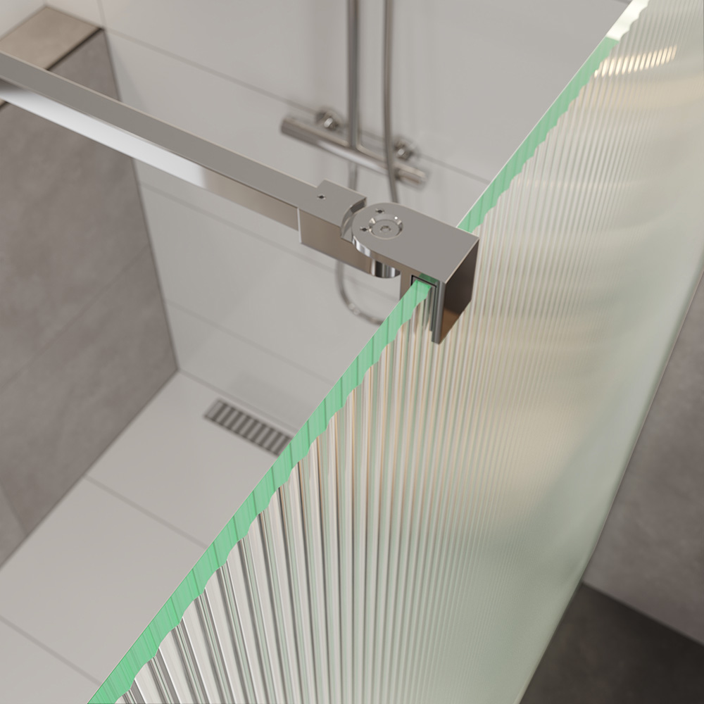 MEREO Sprchová stěna WALK IN, Novea, 70 x 200 cm, chrom ALU, sklo Line (CK10600HL)