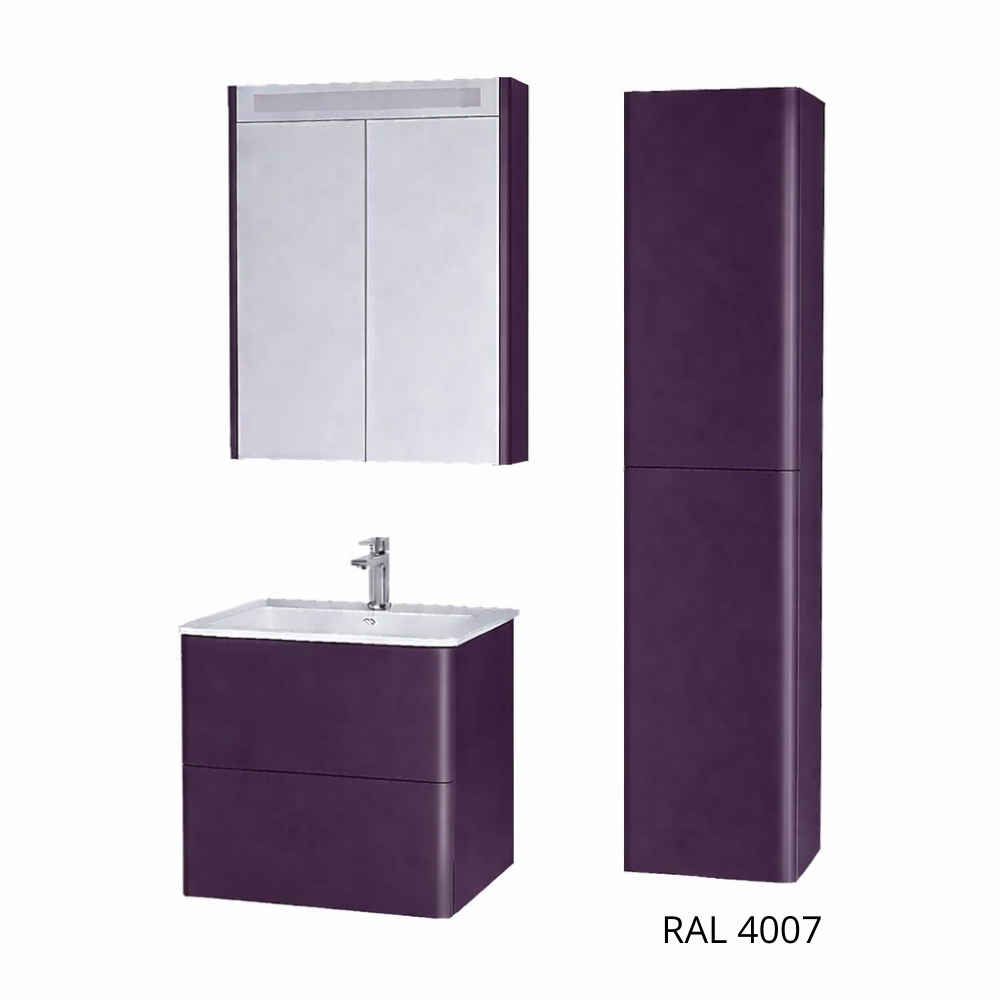 Mereo Siena, koupelnová galerka 64 cm, zrcadlová skříňka, multicolor - RAL lesk