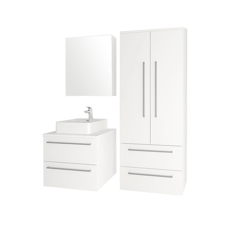 MEREO Bino, koupelnová skříňka 61 cm, bílá (CN660S)