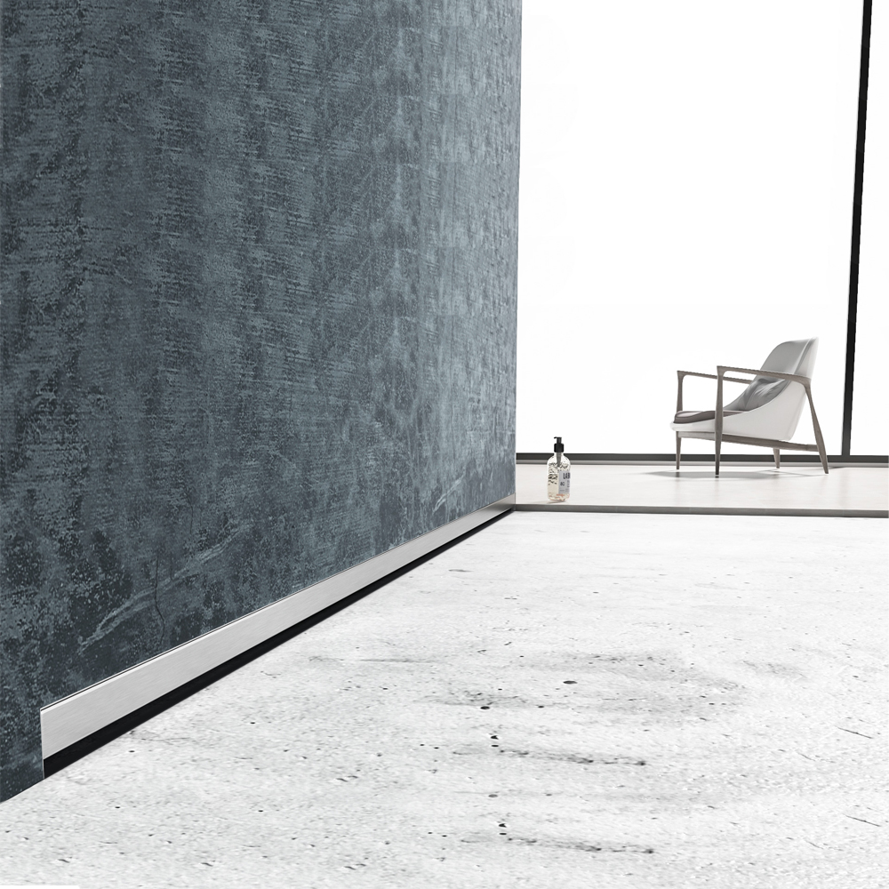 Mereo Odtokový sprchový žlab do stěny 70 cm, vč. roštu TILE