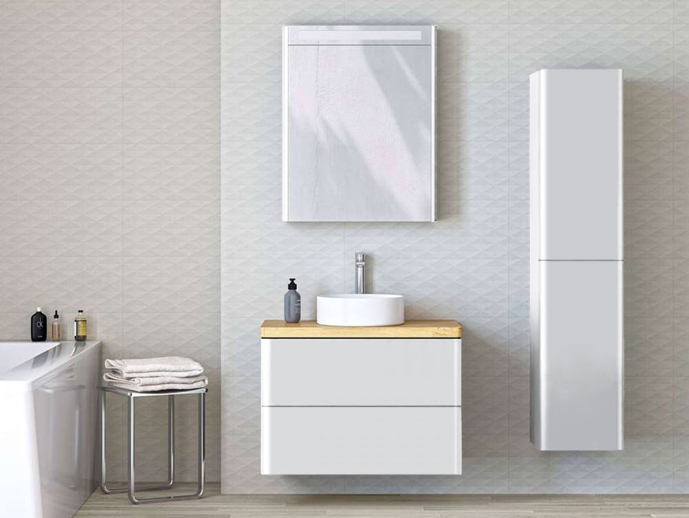Mereo Siena, koupelnová galerka 64 cm, zrcadlová skříňka, multicolor - RAL lesk