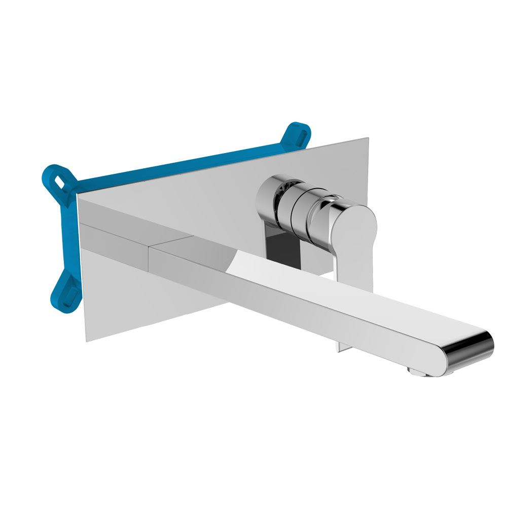 Dita jednocestná podomítková baterie s ramínkem, s hranatým krytem