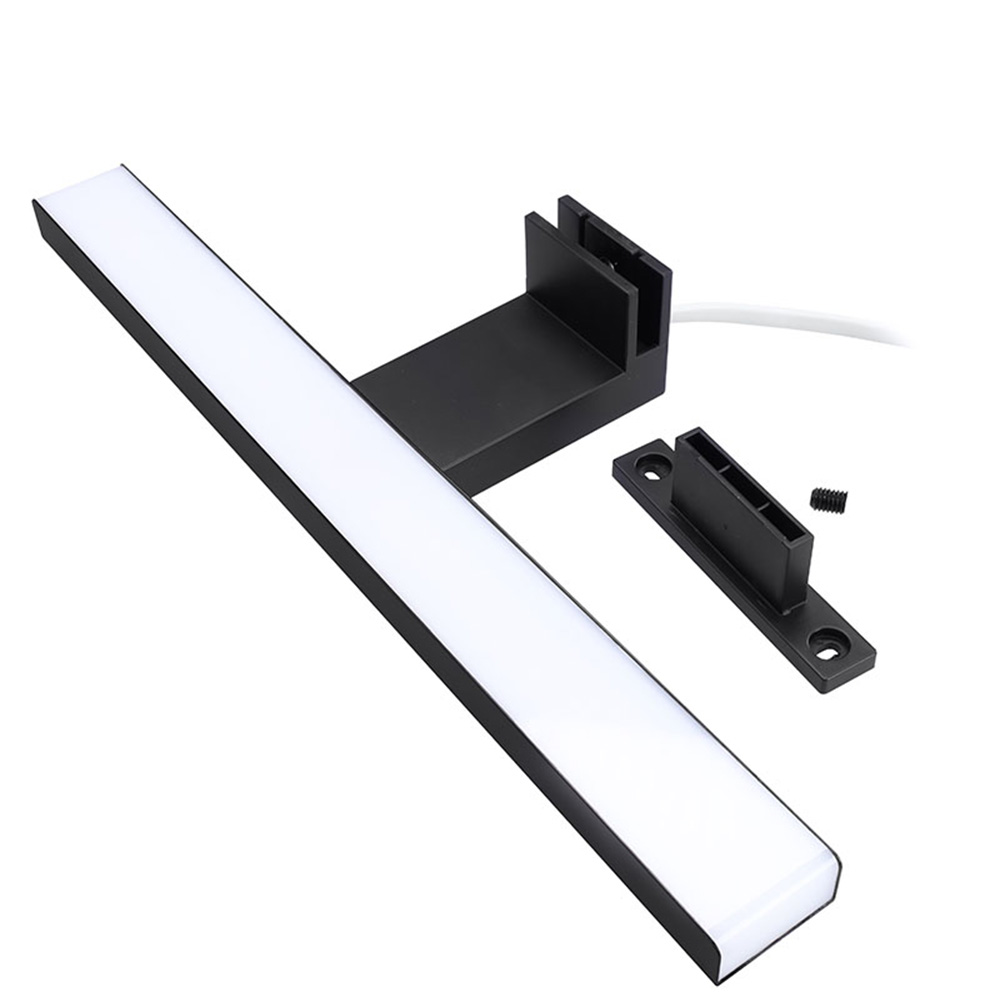 Mereo Led koupelnové osvětlení nad zrcadlo, černá, 40 cm, 7 W, 455 lm, 4000 K, IP44, 230 V