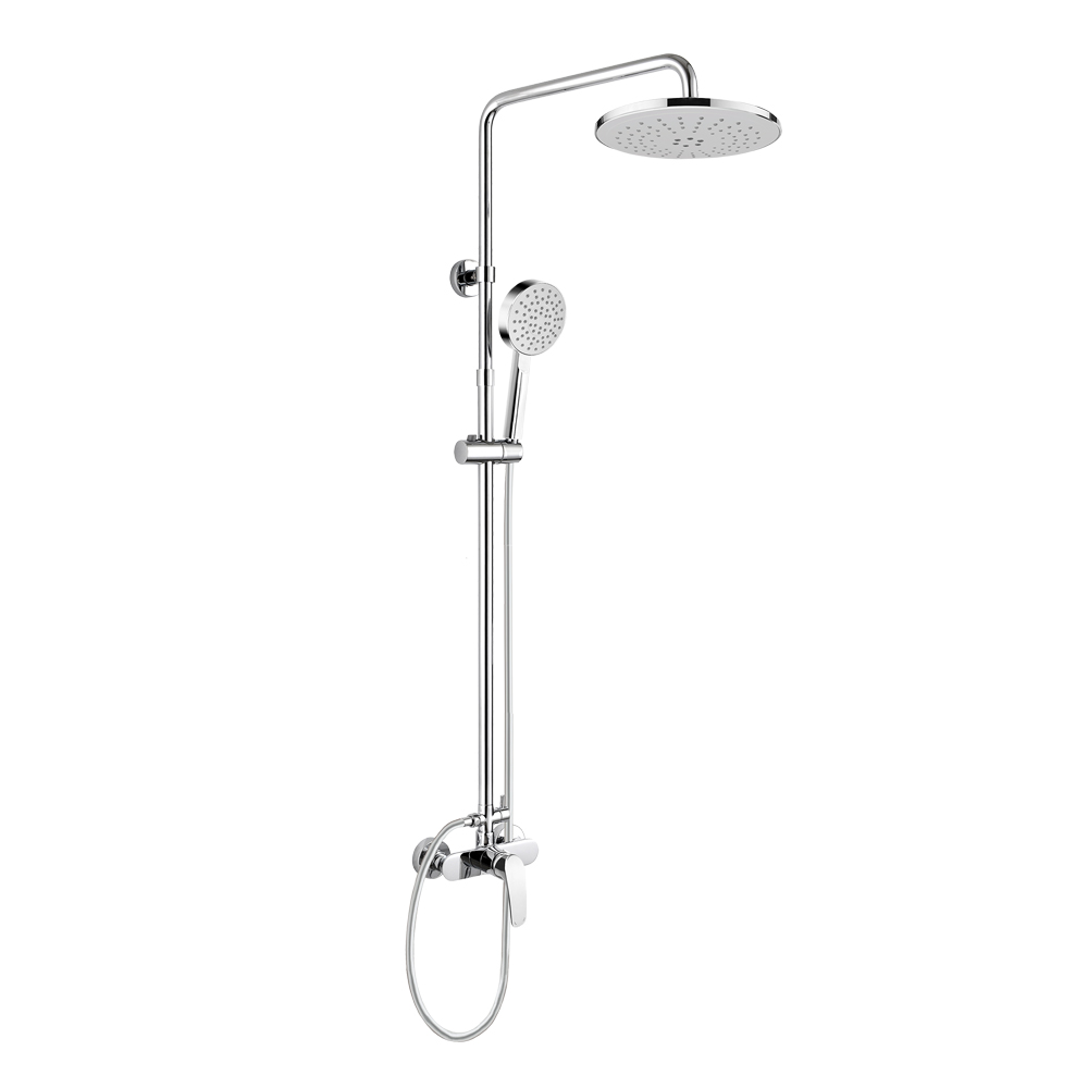 MEREO Eve sprchová baterie s talířovou kulatou sprchou, šedá (CBE60104SAE)