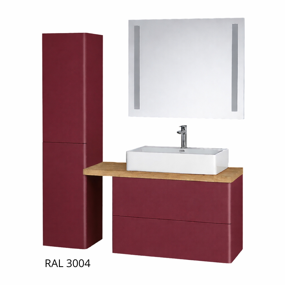 Mereo Siena, koupelnová galerka 64 cm, zrcadlová skříňka, multicolor - RAL lesk