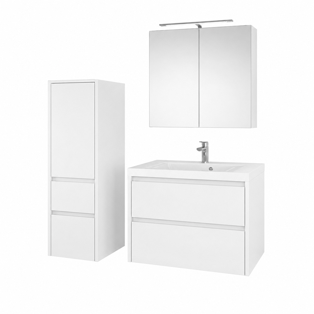 Mereo Opto, koupelnová skříňka 60 cm, bílá (CN910SN)