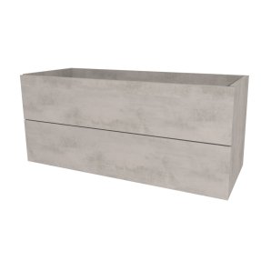 Mereo Aira, koupelnová skříňka 121 cm, Multidecor, Chromix stříbrný
