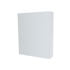 Mereo Kúpeľňová zrkadlová skrinka 60 cm, galerka, 1x dvierka ľavá, Multidecor, Pino Aurélio