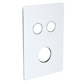 Mereo Kryt hranatý pre 2-cestnú podomietkovú termostatickú batériu, 135 * 190 mm