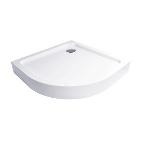Mereo Sprchová vanička R550, 80x80x14 cm, SMC, biela, vrátane nožičiek a sifónu