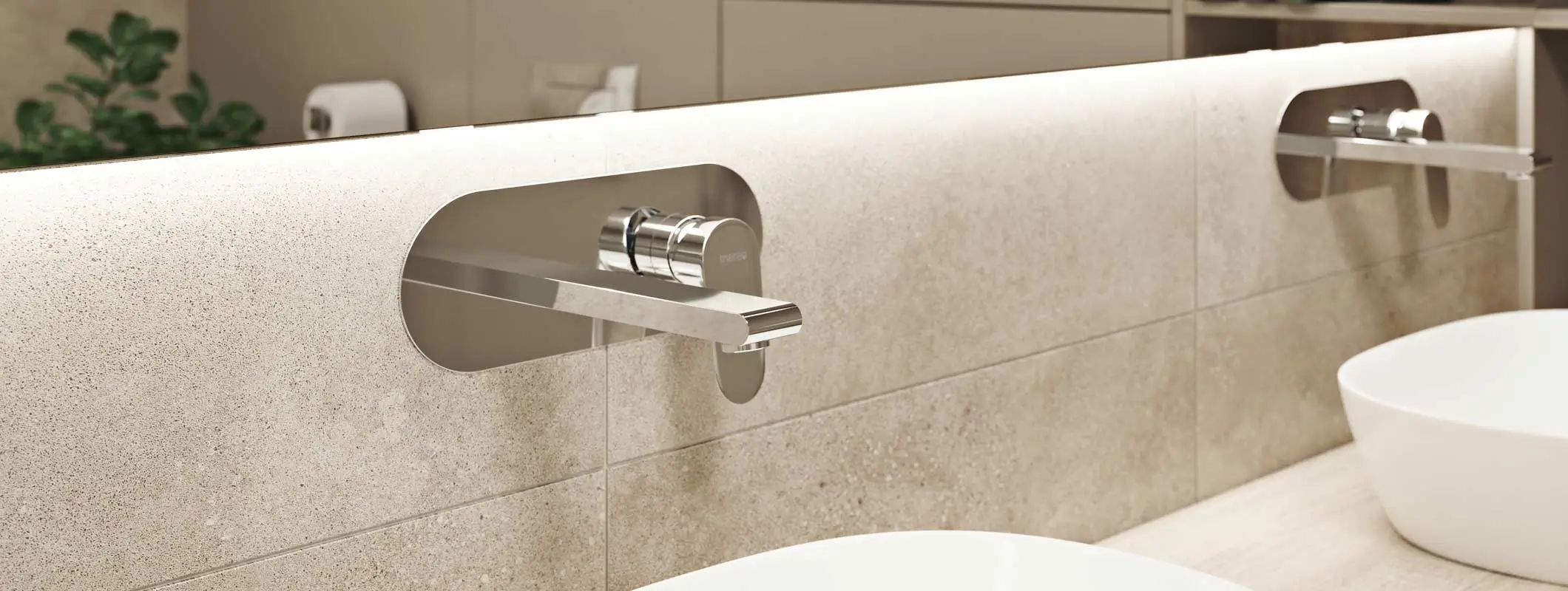 Podomítkové baterie Mereo – elegantní moderní design