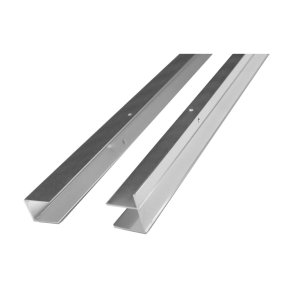 Mereo Sada fixačných (stenových) profilů (2ks) pre CK806xxK, chróm ALU, 190 cm