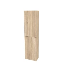Mereo Aira, kúpeľňová skrinka 170 cm vysoká, ľavé otváranie,  Multidecor, Dub Bardolino