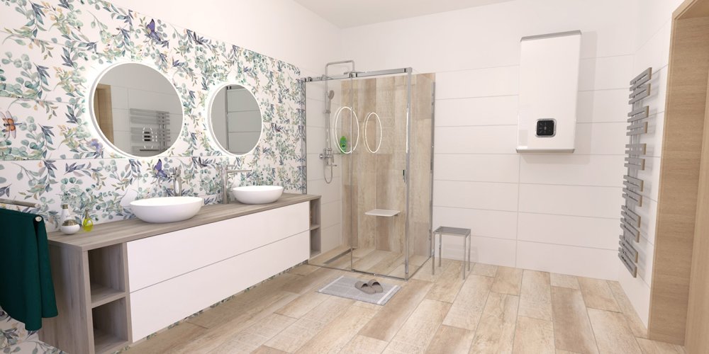 Greenwood Navy Floral