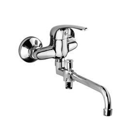 Mereo Nástenná batéria do byt. jadra, Lila, 100 mm, s ramienkom ø 18 mm - 330 mm, bez prís.