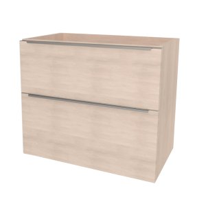 Mereo Mailo, kúpeľňová skrinka 61 cm, chróm madlo, Multidecor, Dub Patinovaný