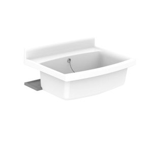 Maxi umývadlo 700 x 500 x 244 mm, biele, plastové