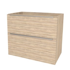 Mereo Mailo, kúpeľňová skrinka 61 cm, chróm madlo, Multidecor, Blonde Liberty Elm