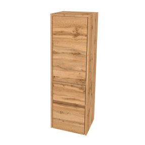 Mereo Opto kúpeľňová skrinka vysoká 125 cm, ľavé otváranie, Multidecor, Dub Wotan