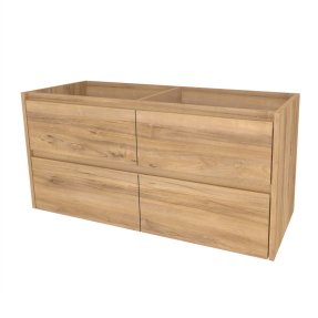 Mereo Opto, kúpeľňová skrinka 121 cm, Multidecor, Orech Pacifik prírodný