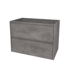 Mereo Opto, kúpeľňová skrinka 61 cm, Multidecor, Betón tmavosivý