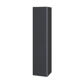 Mereo Siena, kúpeľňová skrinka 155 cm vysoká, L/P, antracit mat