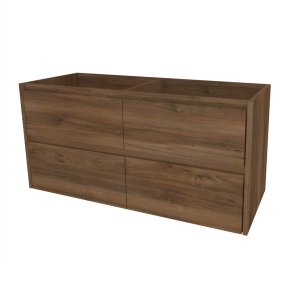 Mereo Opto, kúpeľňová skrinka 121 cm, Multidecor, Orech Pacifik tabákový
