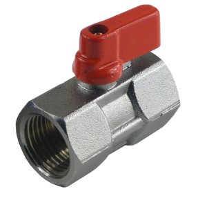 Klum Kohút guľový kovaný MINI, voda, FxF, 3/8"