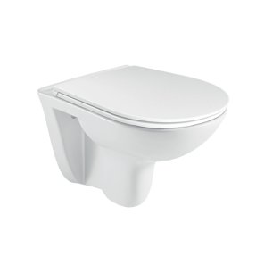 Mereo WC závesné, RIMLESS, 530x355x360, keramické, vr. sedátka CSS124