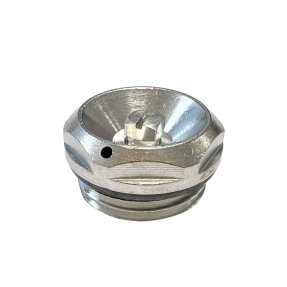 Klum Zátka odvzdušňovací s "O" kroužkem, celokovová, 1/2"