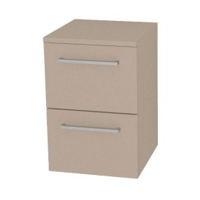 Mereo Bino, kúpeľňová skrinka spodná 50 cm, Multidecor, Šedý kameň