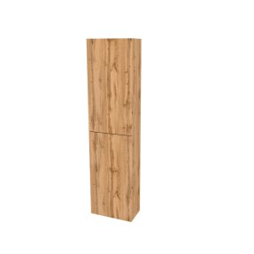 Mereo Aira, kúpeľňová skrinka 170 cm vysoká, ľavé otváranie,  Multidecor, Dub Wotan