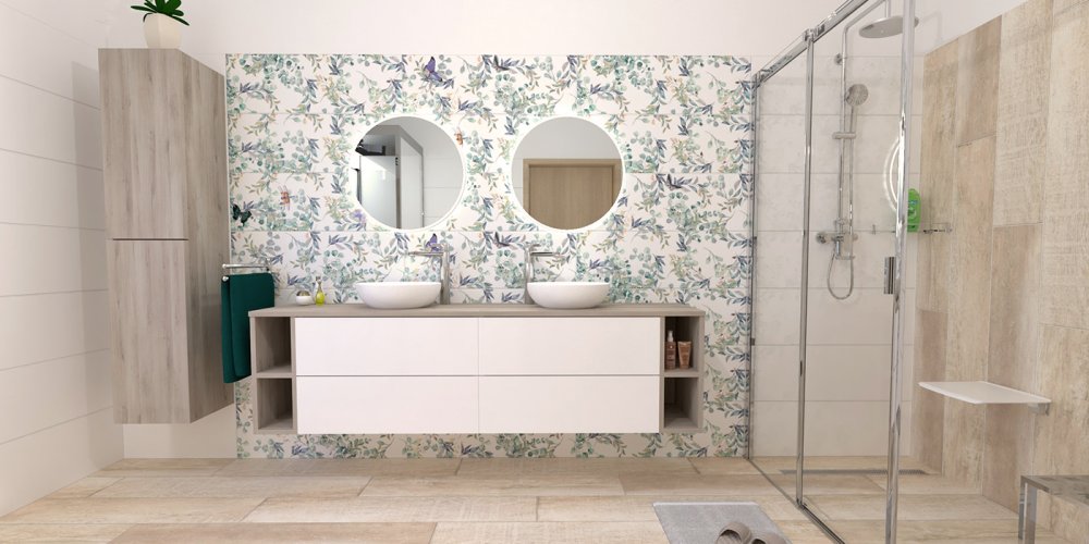 Greenwood Navy Floral