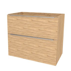 Mereo Mailo, kúpeľňová skrinka 61 cm, chróm madlo, Multidecor, Jaseň horský