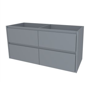 Mereo Opto, kúpeľňová skrinka 121 cm, Multidecor, Monumentálna sivá