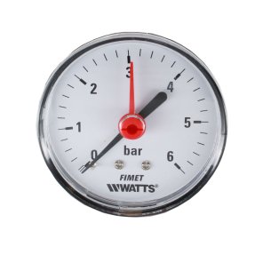 Klum Tlakomer 63 mm, 0 - 6bar, zadný vývod 1/4"