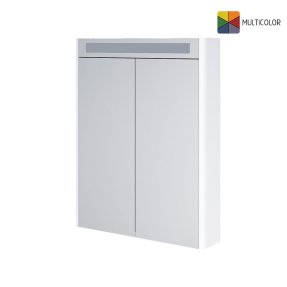 Mereo Siena, kúpeľňová galérka 64 cm, zrkadlová skrinka, multicolor - RAL mat