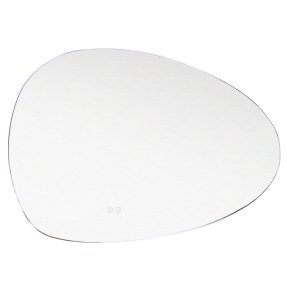 Mereo Zrkadlo elipsa 80x50 cm LED osvetlenie a odhmlievanie