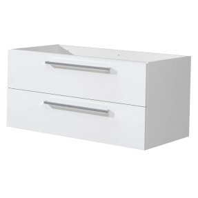 Mereo Bino, kúpeľňová skrinka 121 cm, biela