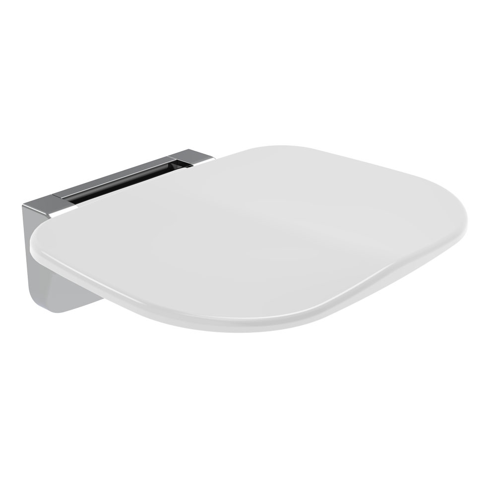 MEREO Sedátko do sprchy, duroplast, bílé (CSS121)