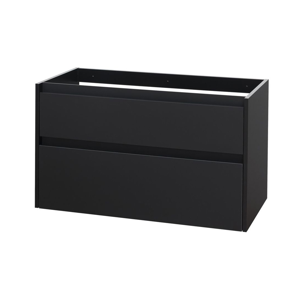 Mereo Opto, koupelnová skříňka 100 cm, černá (CN942SN)
