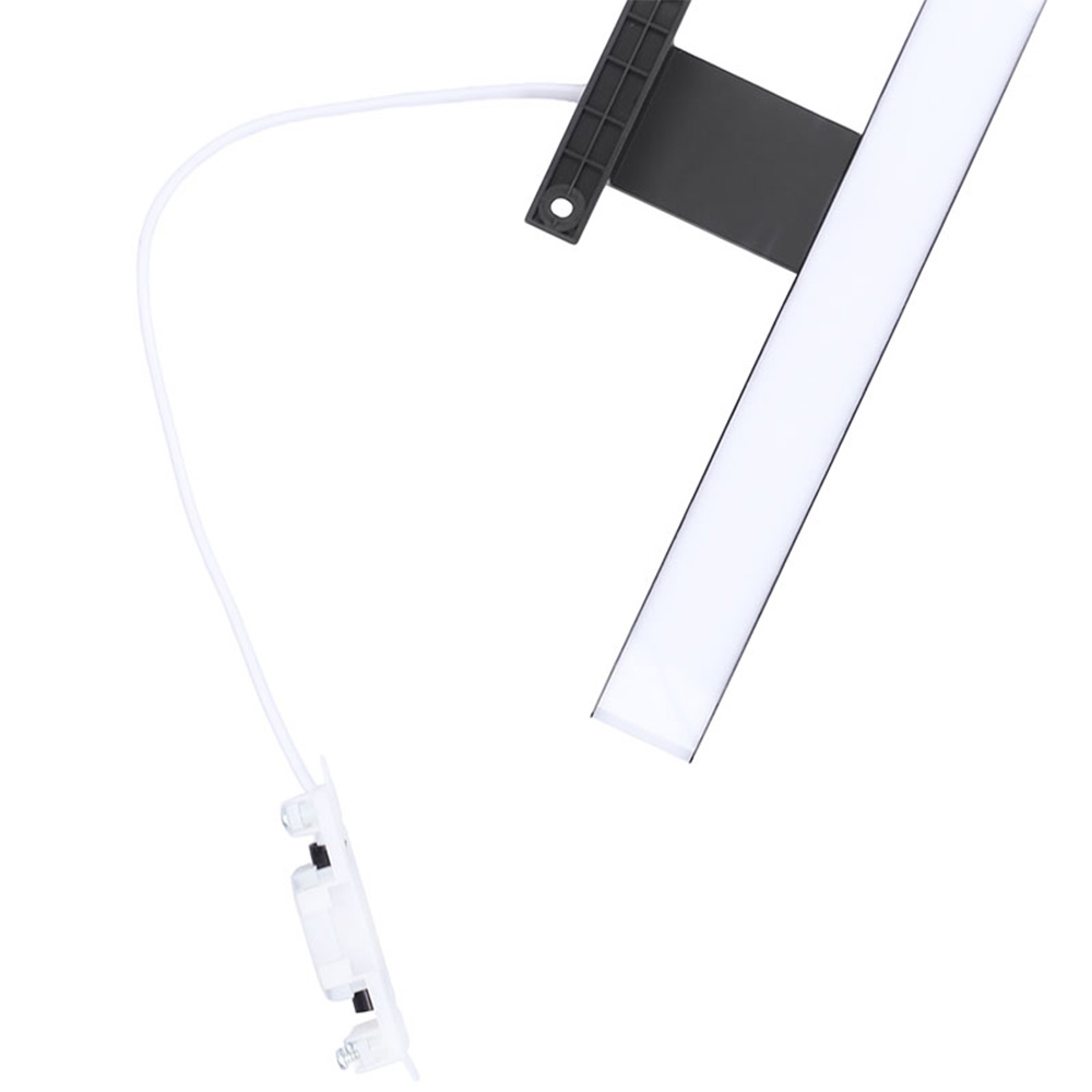Mereo Led koupelnové osvětlení nad zrcadlo, černá, 60 cm, 12 W, 780 lm, 4000 K, IP44, 230 V