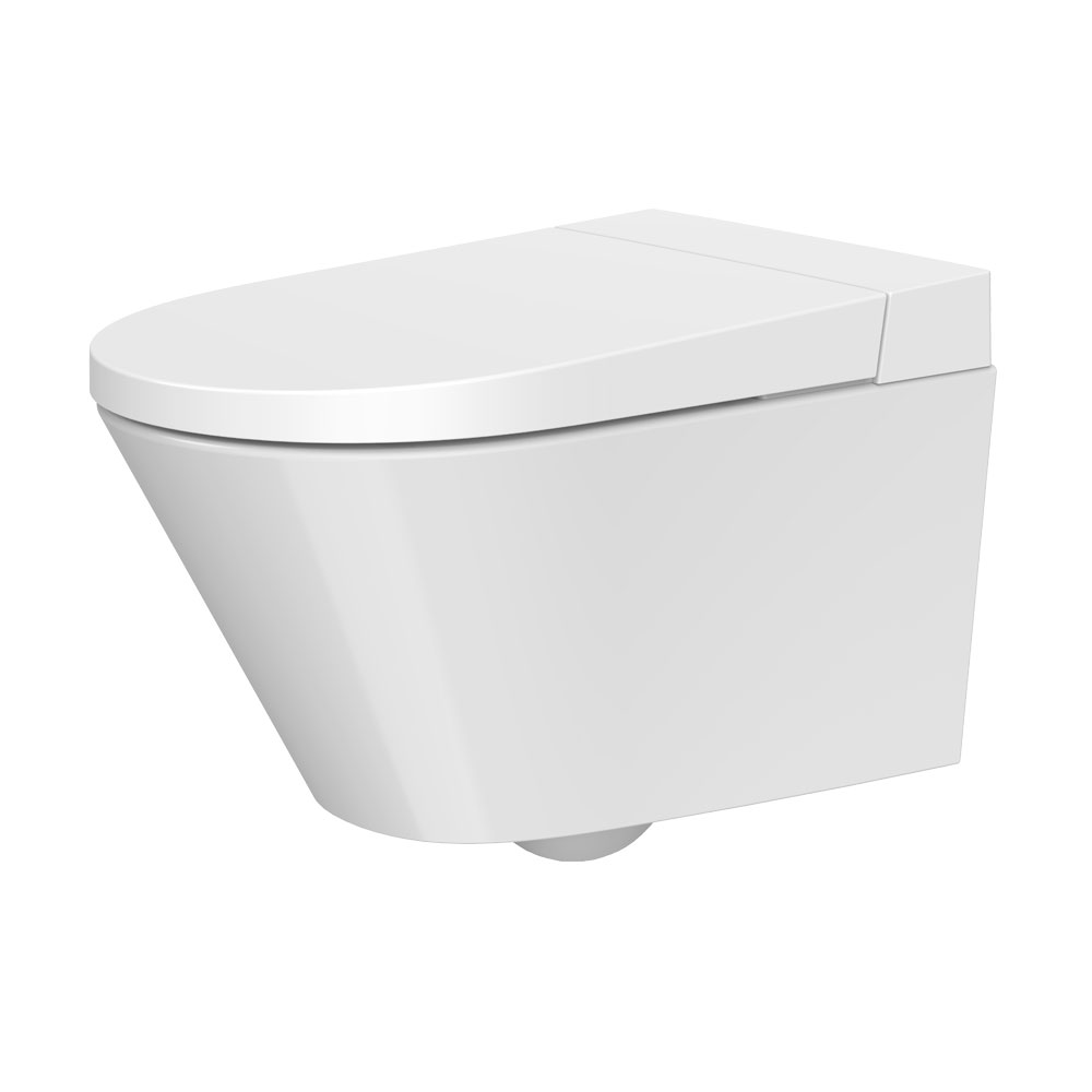 Mereo WC s integrovaným elektronickým bidetem, RIMLESS, 592x380x430 cm, keramické, vč. sedátka (VSD110S2)