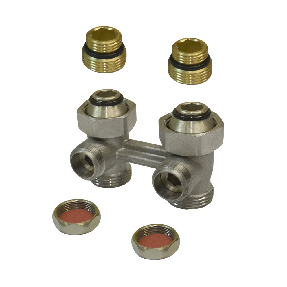 KLUM Šroubení připojovací k radiátorům, vekolux, přímé, 3/4" (PR8100)