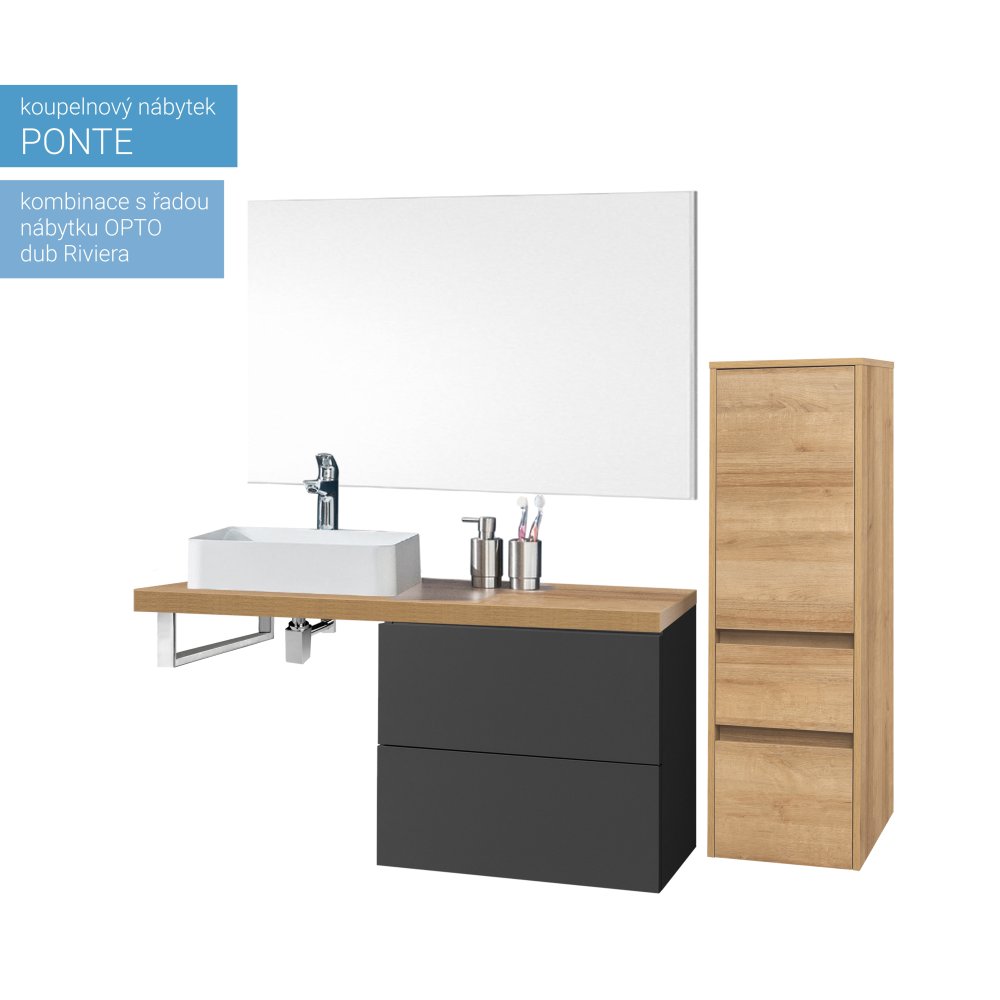 Mereo Umyvadlo na desku i zavěšení s přepadem, 600x430x125 mm, keramické - pro zaslání na paletě