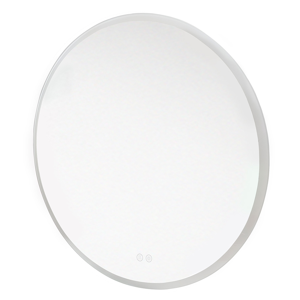 Mereo  Zrcadlo kulaté pr. 60 cm, LED osvětlení a odmlžování