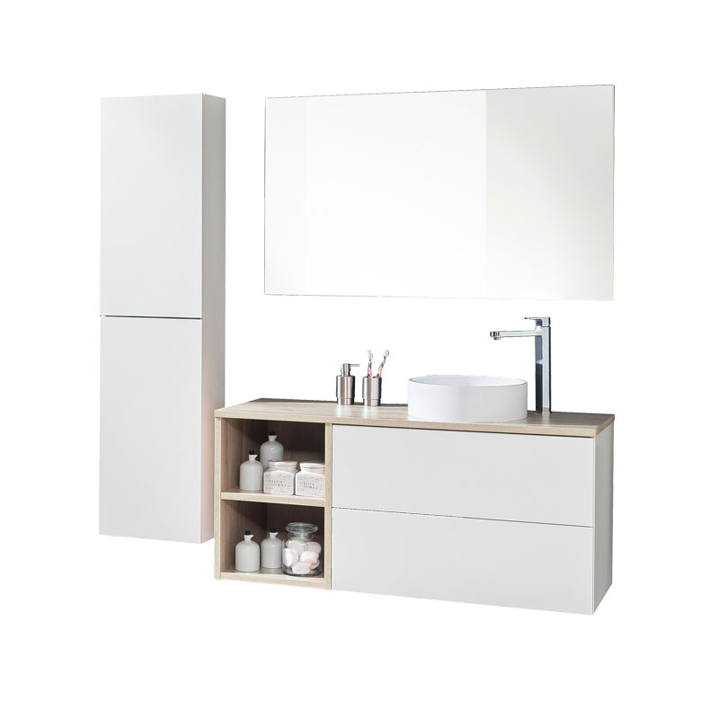 MEREO Aira, koupelnová skříňka 40 cm, spodní, bílá (CN715S)